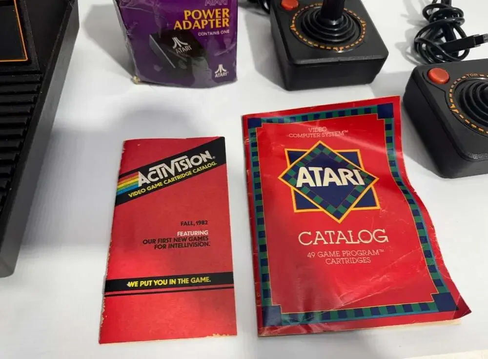 Vintage Atari 2600 Video Computer System with Original Box